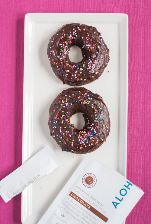 Vegan Protein Donuts Food with Feeling