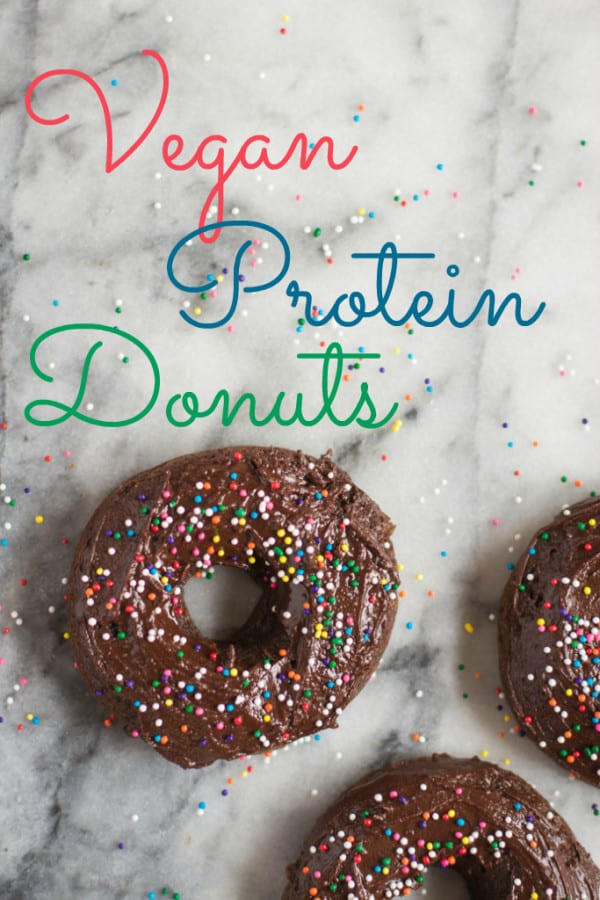 Vegan Protein Donuts Food with Feeling