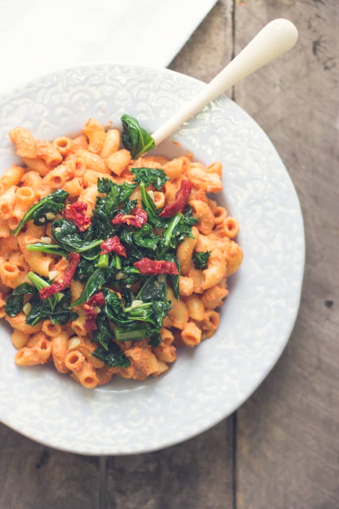 Vegan Smoked Tomato Pasta - Food with Feeling