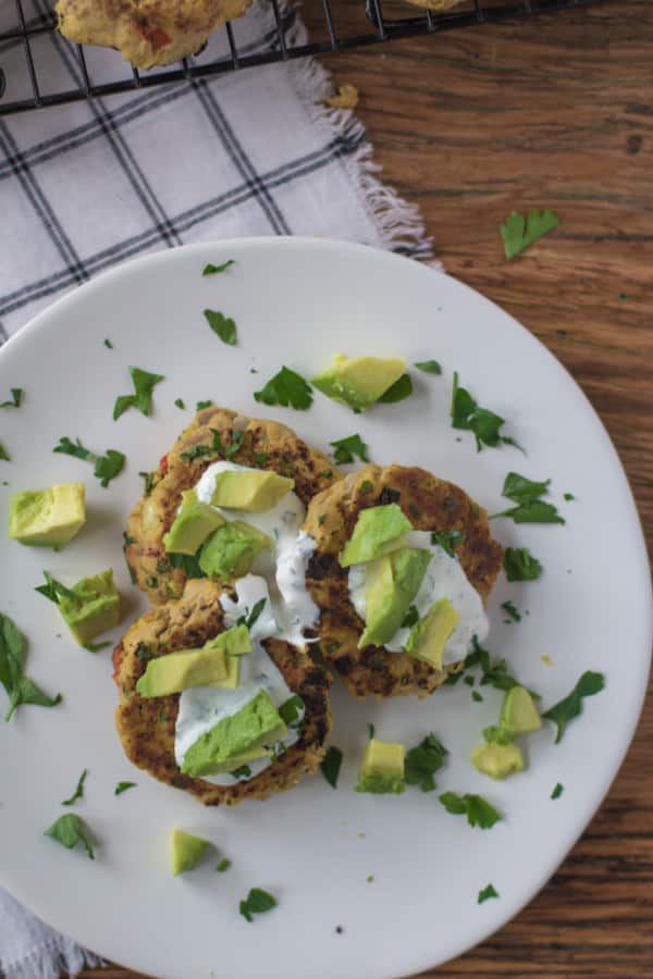 Chickpea Tuna Patties Food with Feeling