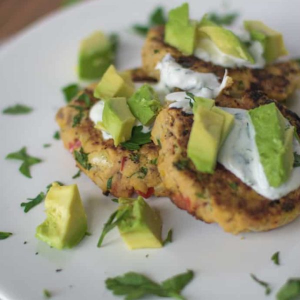 Chickpea Tuna Patties Food with Feeling