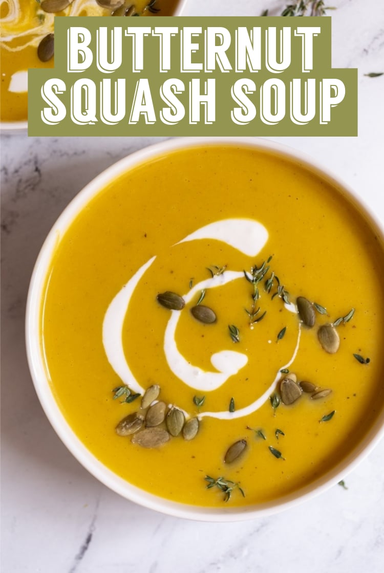 Vegan Butternut Squash Soup - Food with Feeling