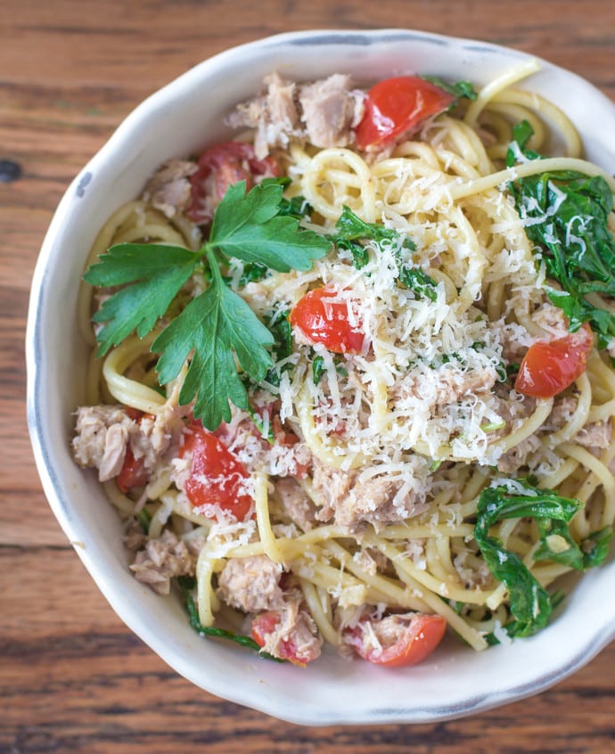 Tuna Arugula Pasta-12