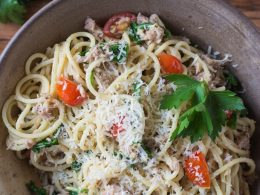 Tuna Arugula Pasta Food With Feeling