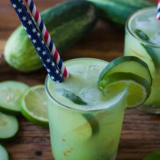 Cucumber Lime Tequila Cocktail-image