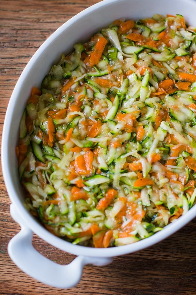 Zucchini Carrot Casserole Food with Feeling