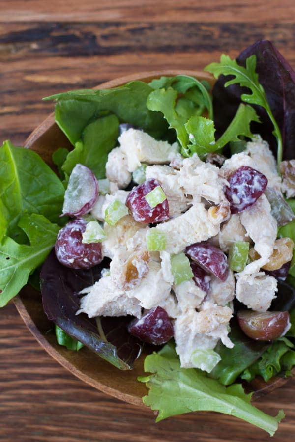 Simple Greek Yogurt Chicken Salad Food with Feeling