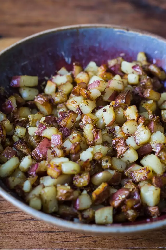 Red Potato Skillet Hash Food with Feeling