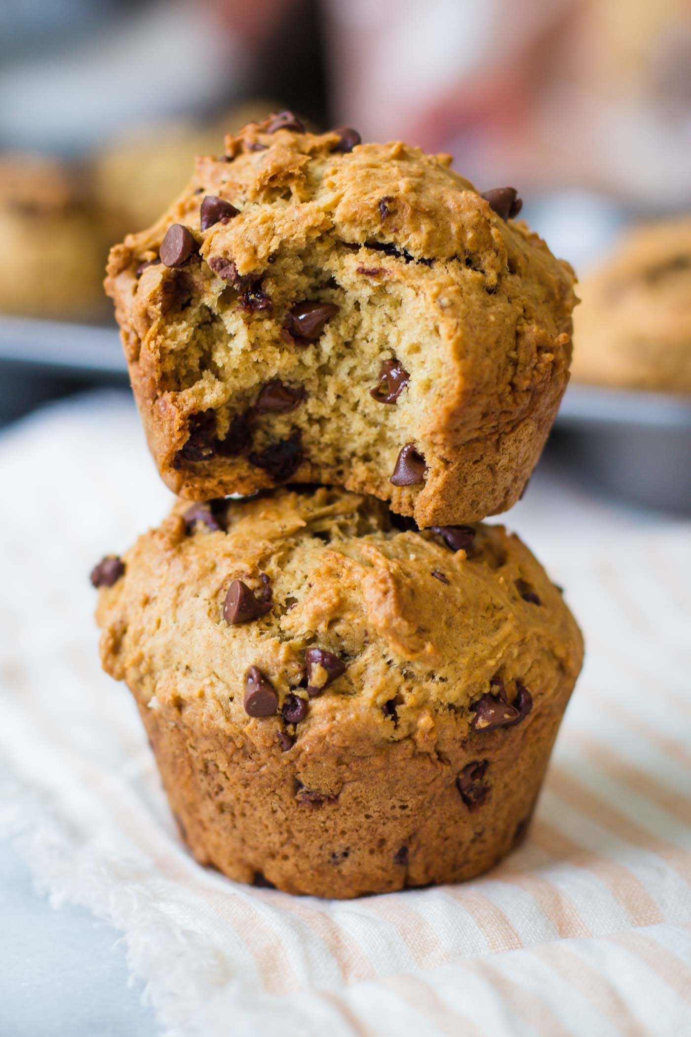 Chocolate Chip Vegan Muffins | Food with Feeling