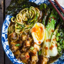 Zucchini Noodle Ramen Soup-image