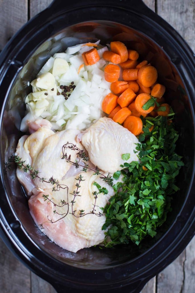 Slow Cooker Drunken Chicken - Food with Feeling