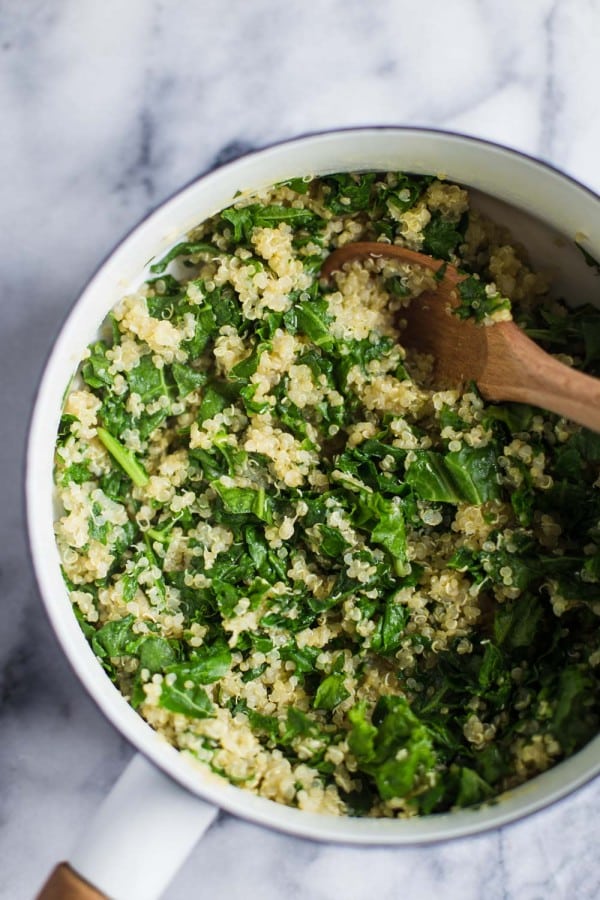Kale & Quinoa Patties Food with Feeling