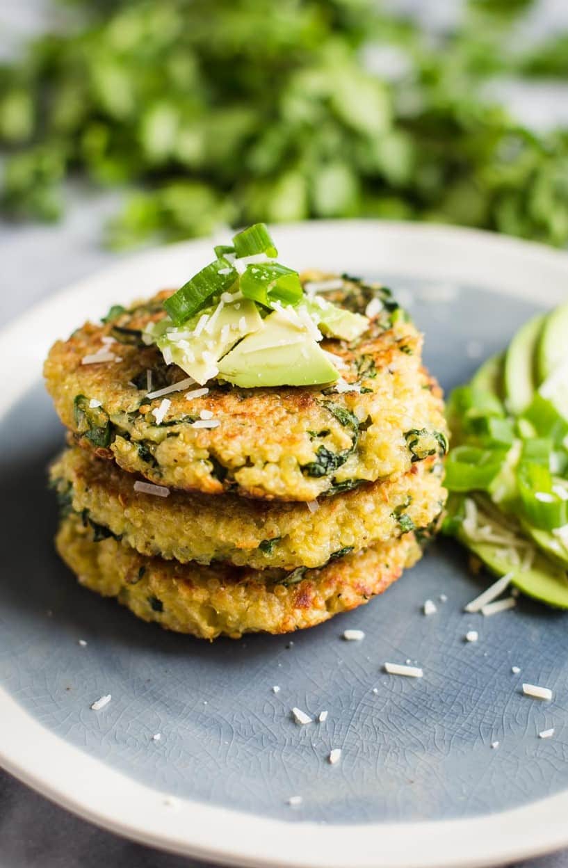 Kale & Quinoa Patties - Food with Feeling