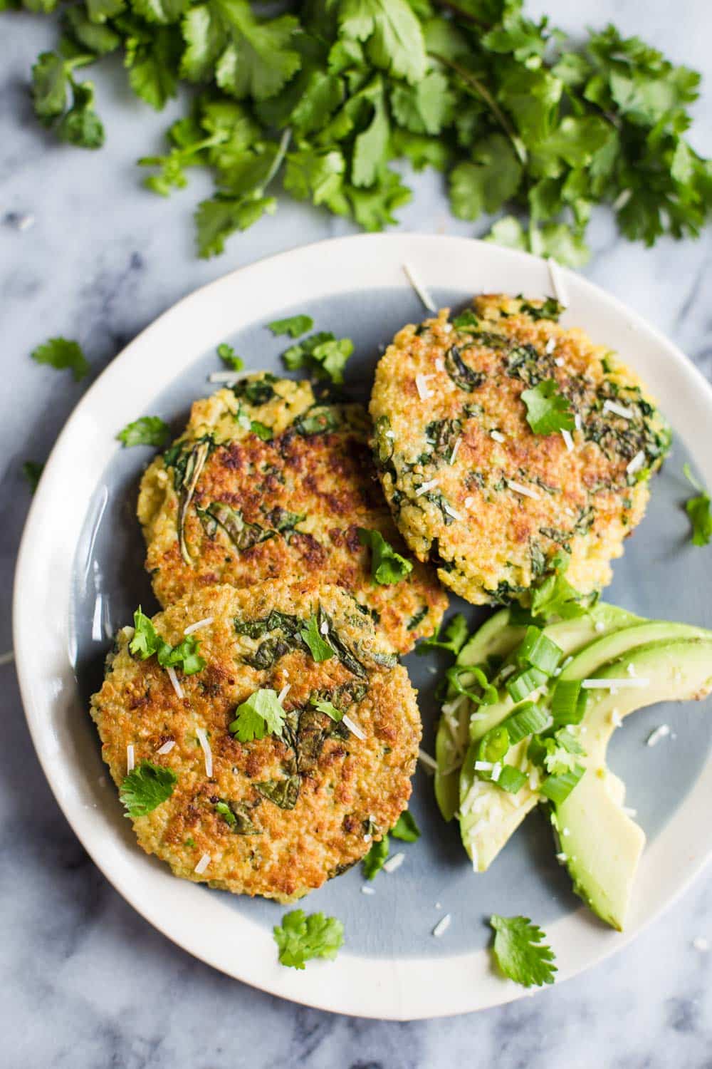 Kale Quinoa Patties Food With Feeling