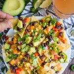 nachos on a plate