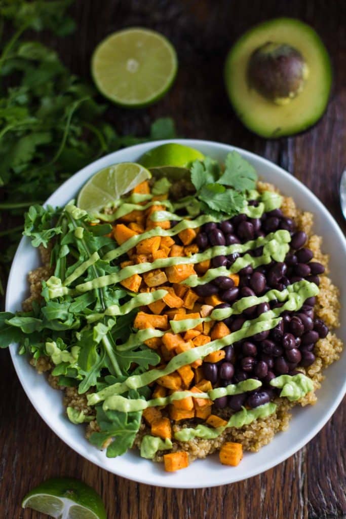 Southwestern Inspired Quinoa Bowl- this dish is fully VEGAN and completely delicious!!!