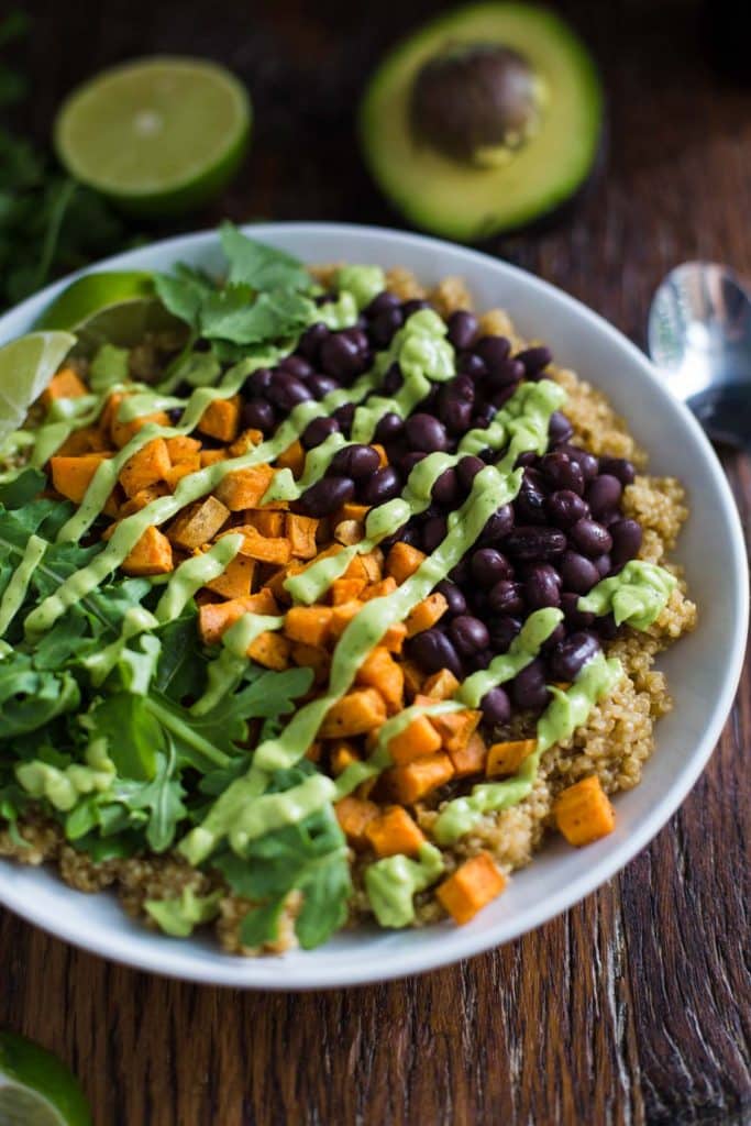 Southwestern Inspired Quinoa Bowl- this dish is fully VEGAN and completely delicious!!!