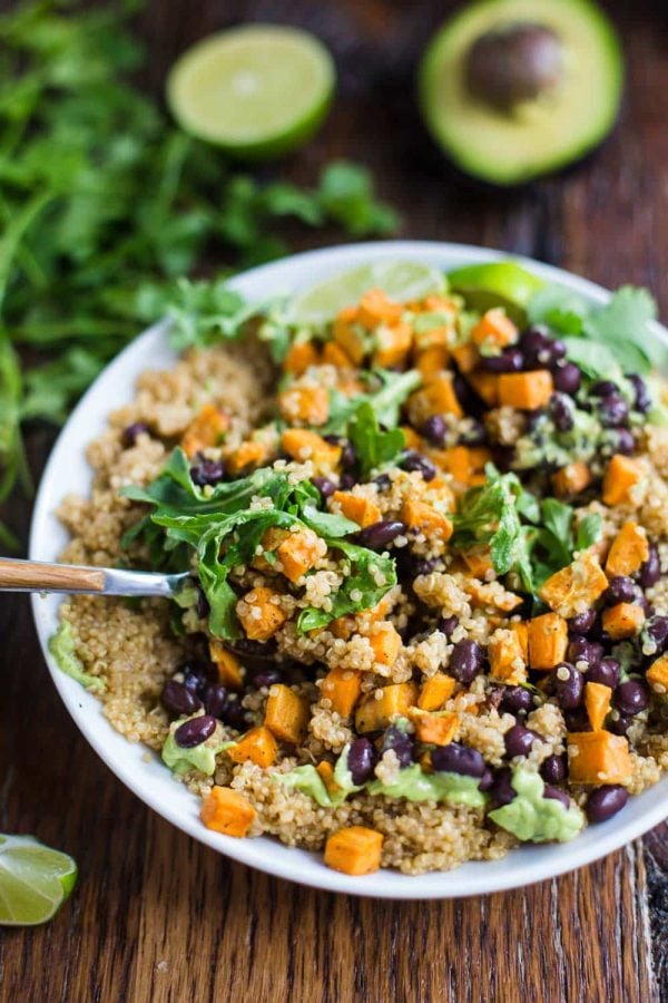 Southwestern Inspired Quinoa Bowl- this dish is fully VEGAN and completely delicious!!!