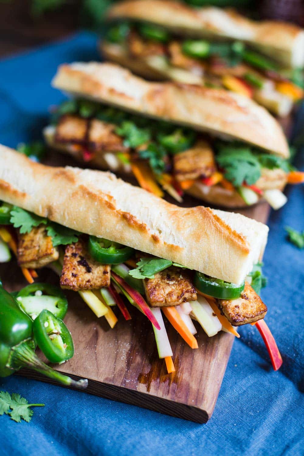 Tofu Banh Mi Sandwich | Food with Feeling