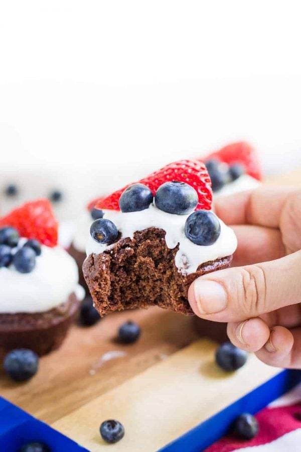 4th of July brownies