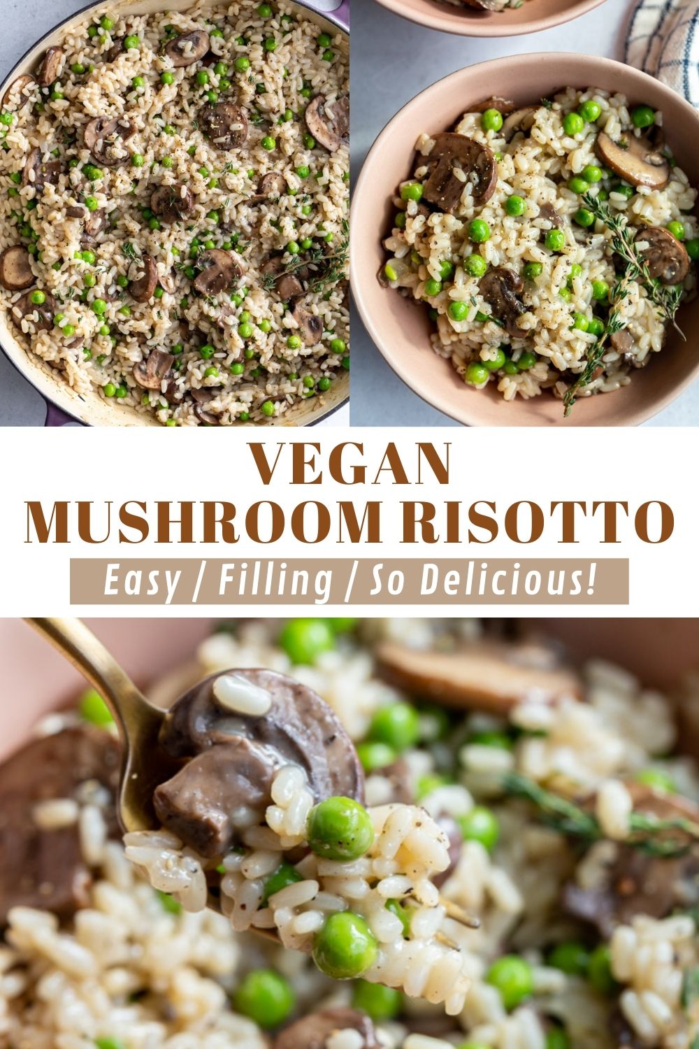 Easy Vegan Risotto Food with Feeling