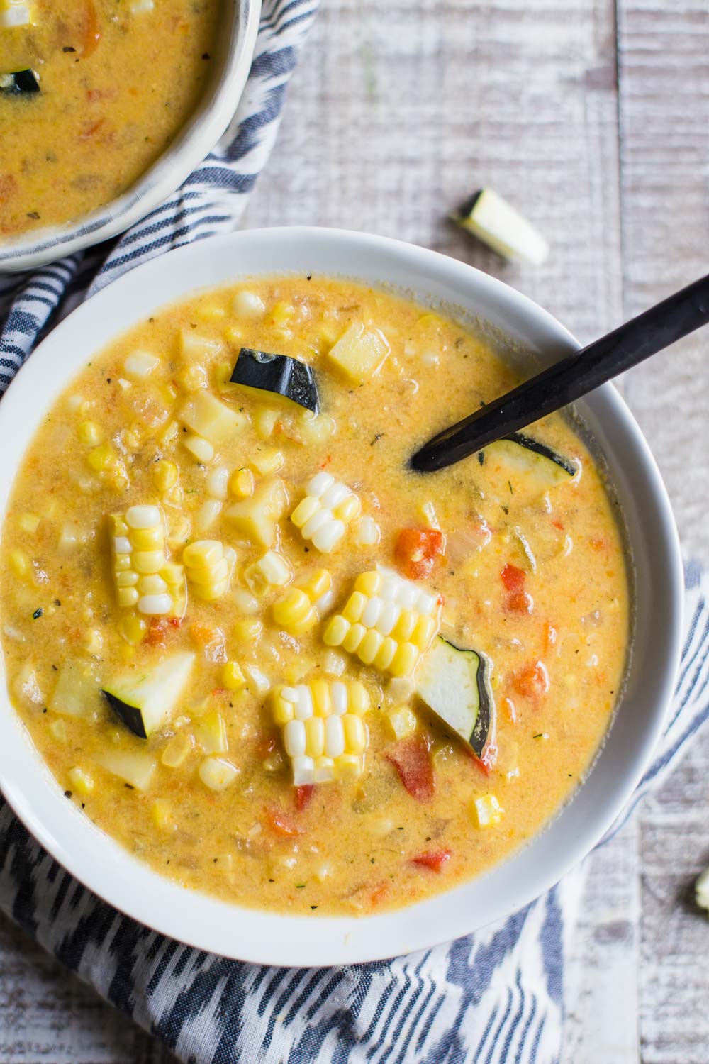 Vegan Corn Chowder | Food with Feeling