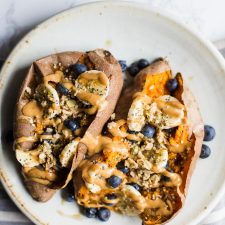Loaded Breakfast Sweet Potatoes-image