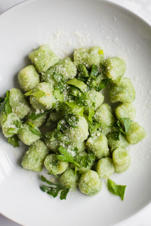 Spinach Gnocchi Food with Feeling