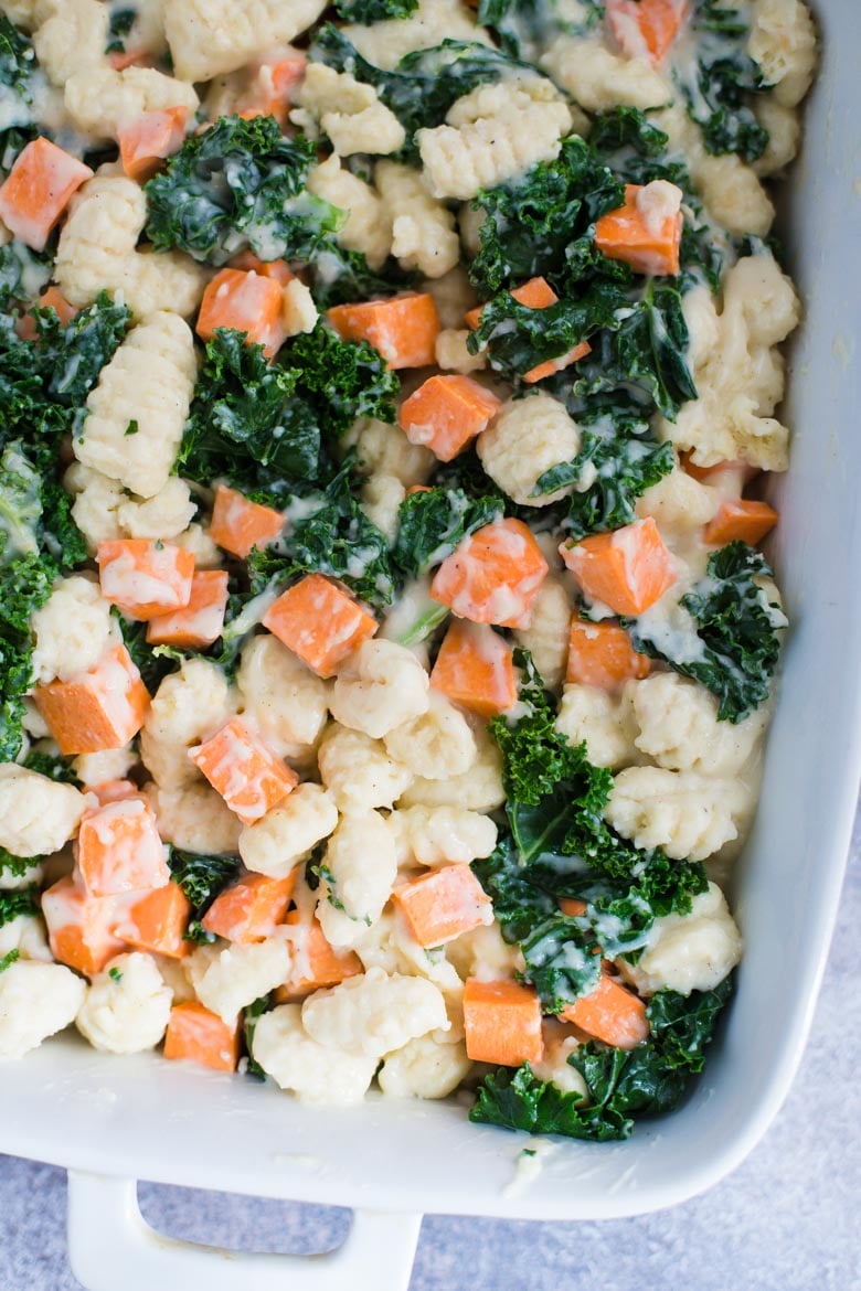 Baked Gnocchi Casserole Food with Feeling