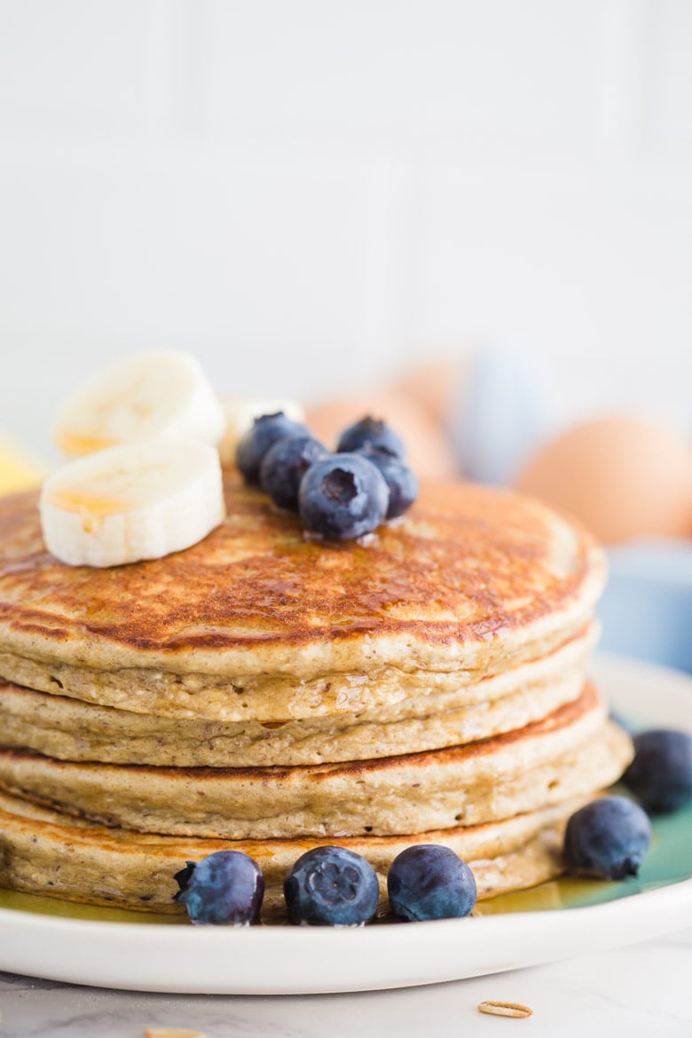 Healthy Protein Pancakes 3 Ways - Food with Feeling