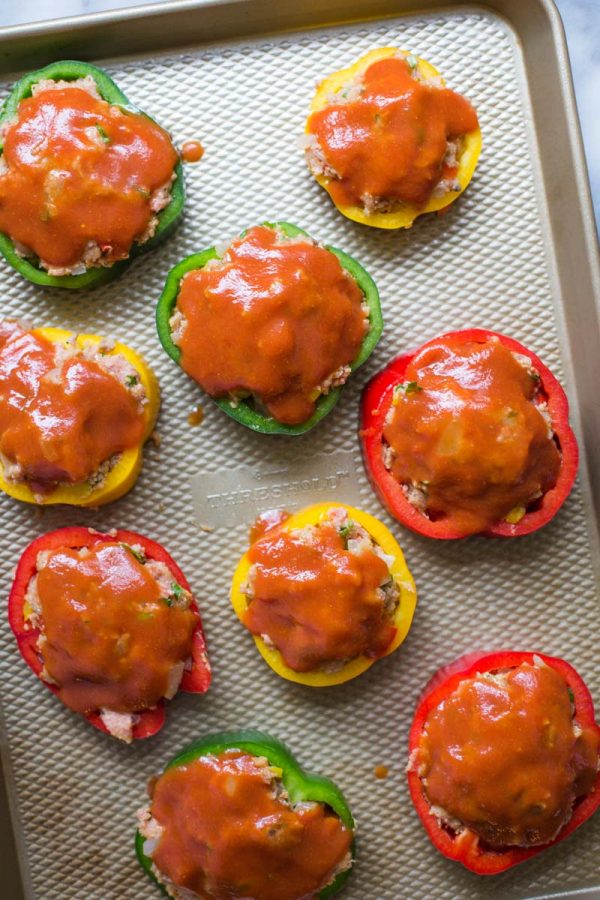 Bell Pepper Mini Meatloaf Food With Feeling