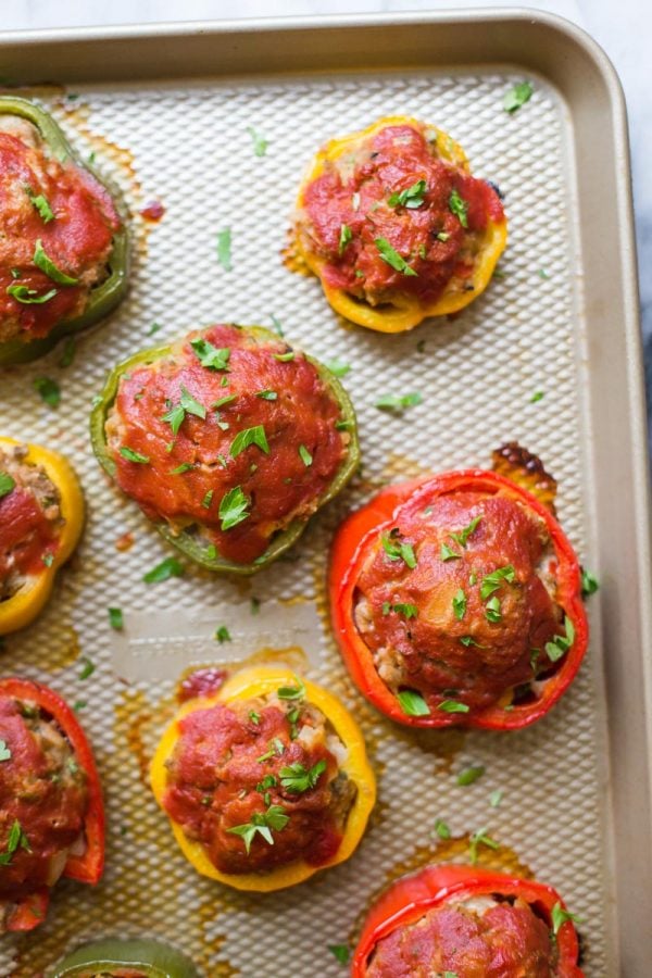 Bell Pepper Mini Meatloaf Food With Feeling