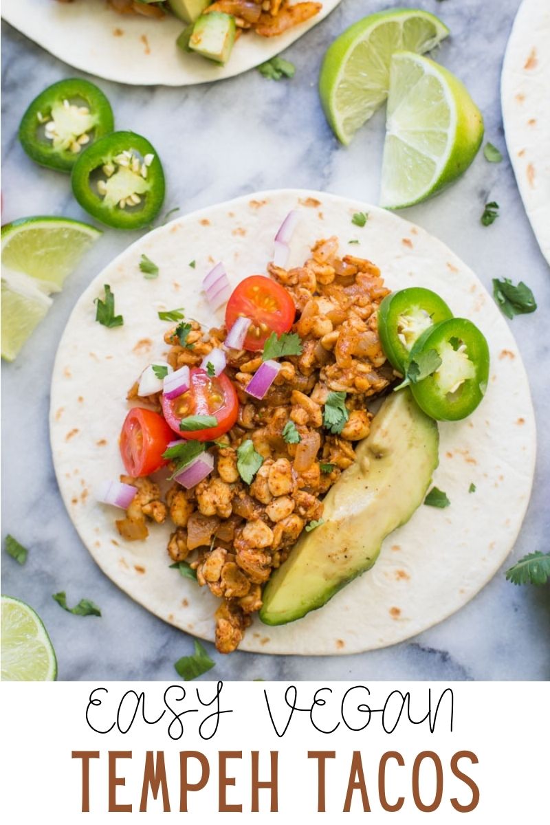 Tempeh Tacos Food with Feeling