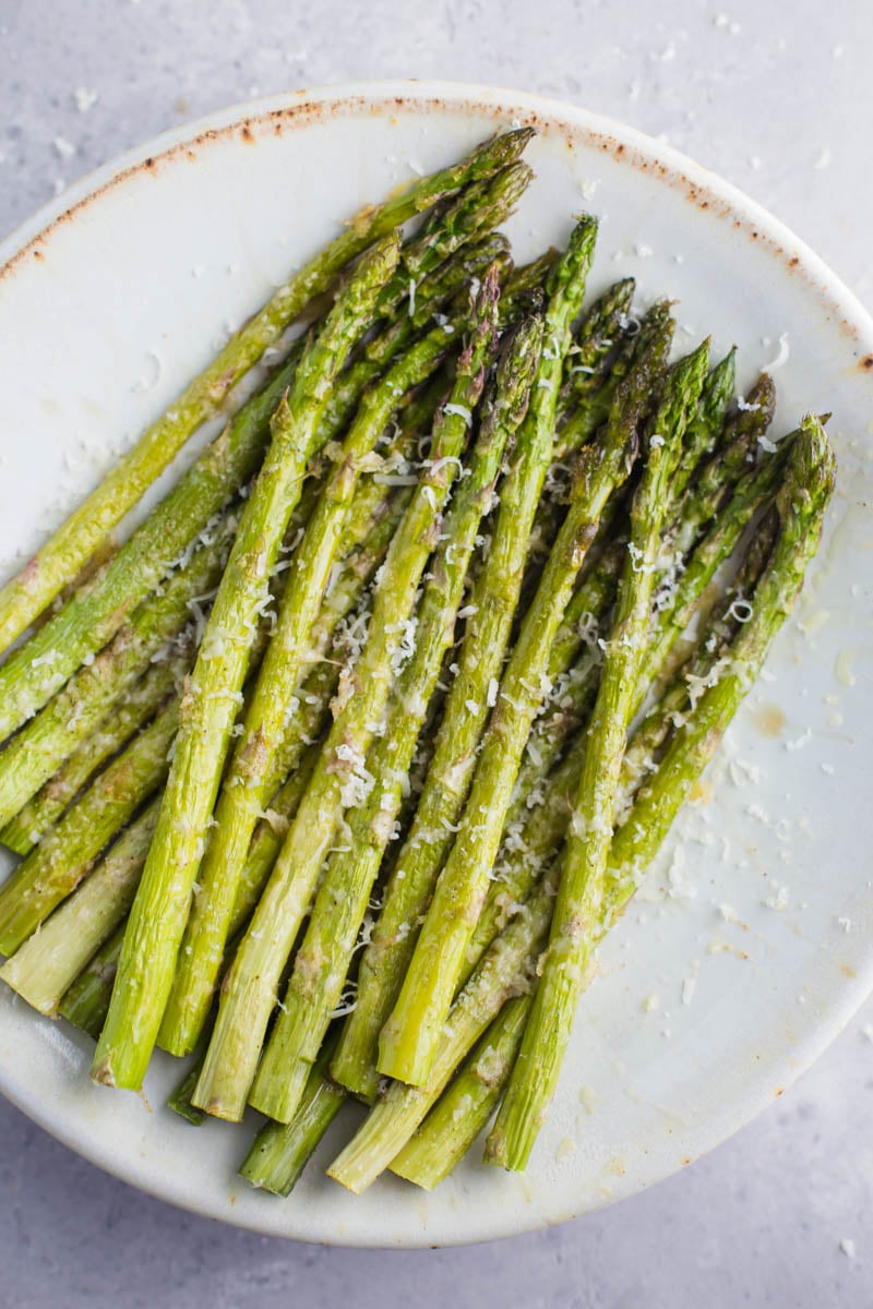 Parmesan Baked Asparagus Food With Feeling