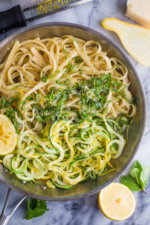 Zucchini Linguine - Food with Feeling