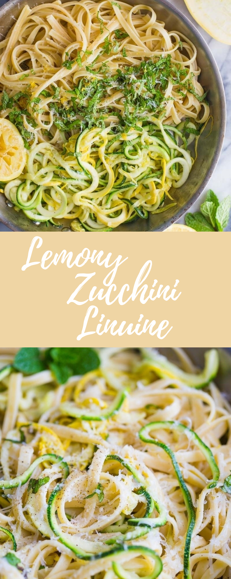 Zucchini Linguine Food with Feeling