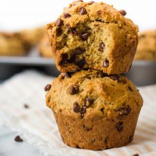 Chocolate Chip Vegan Muffins-image
