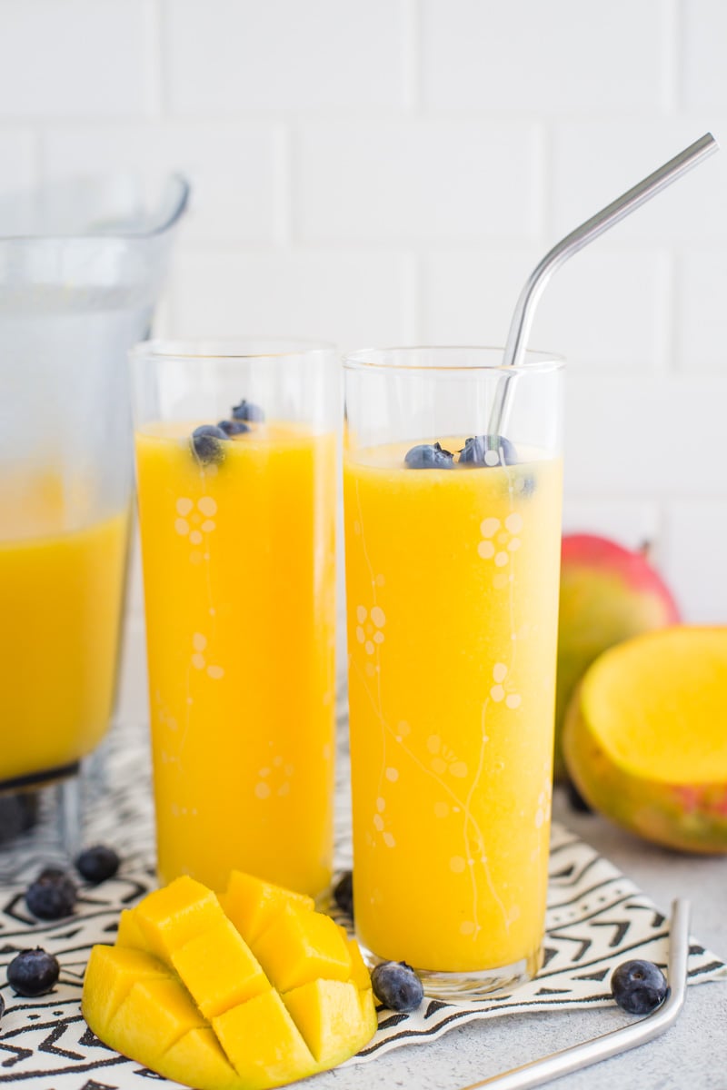 Mango Wine Slushie Food with Feeling