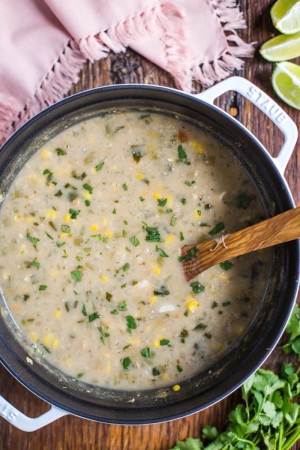 White Chicken Chili - Food with Feeling