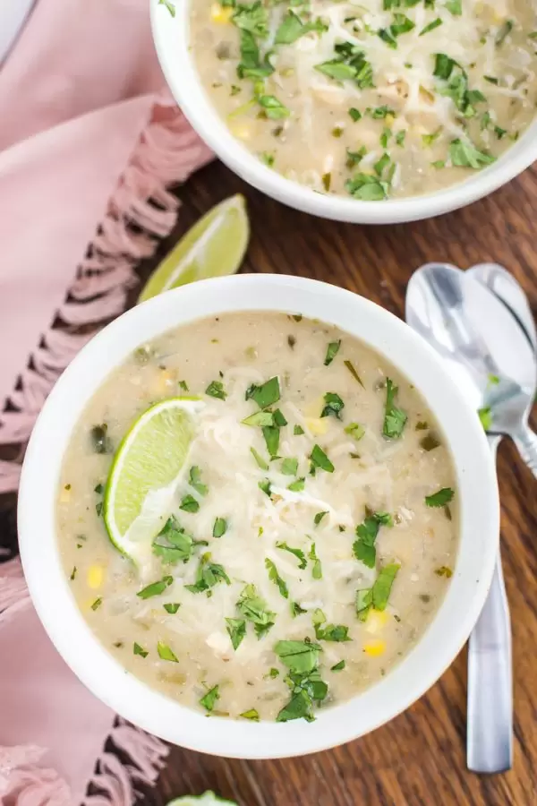 White Chicken Chili - Food with Feeling