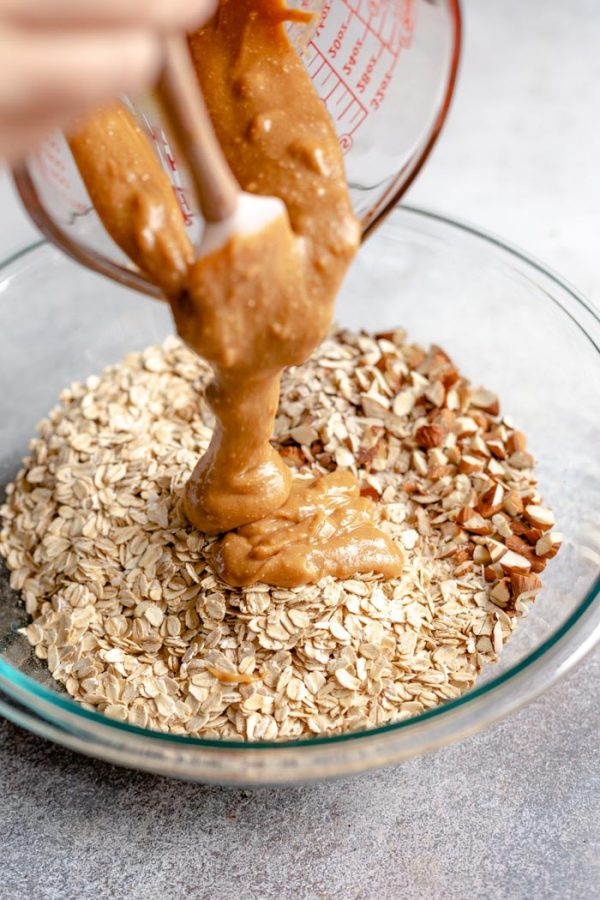 5 Ingredient Peanut Butter Granola