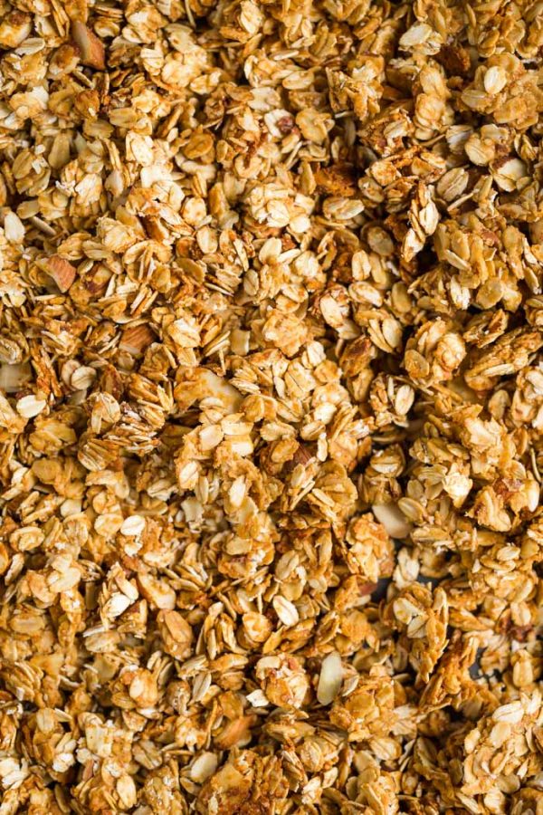 5 Ingredient Peanut Butter Granola