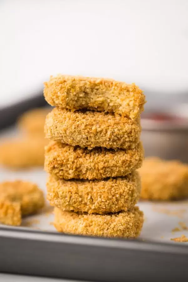 EASY Chickpea Nuggets- Vegan AND Gluten Free, these nuggets are the perfect meat-free alternative to your kids favorite meal! Easy to make and so delicious!
