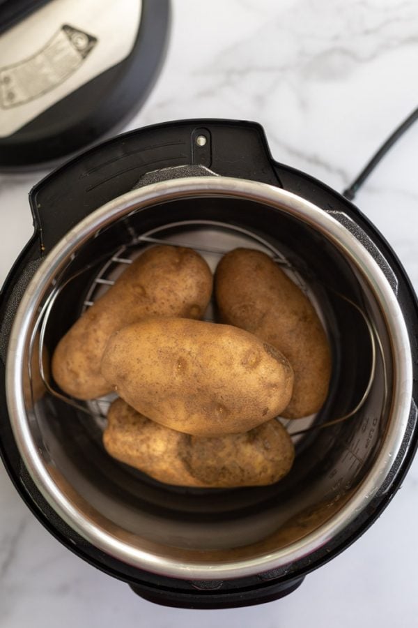 How To Make Pressure Cooker Baked Potatoes - The Schmidty Wife