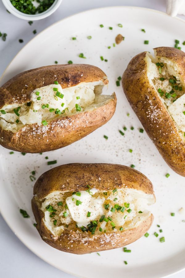 Instant Pot Baked Potatoes - Food with Feeling