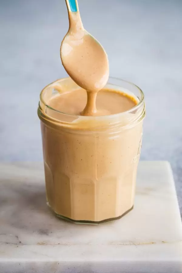 jar of peanut sauce