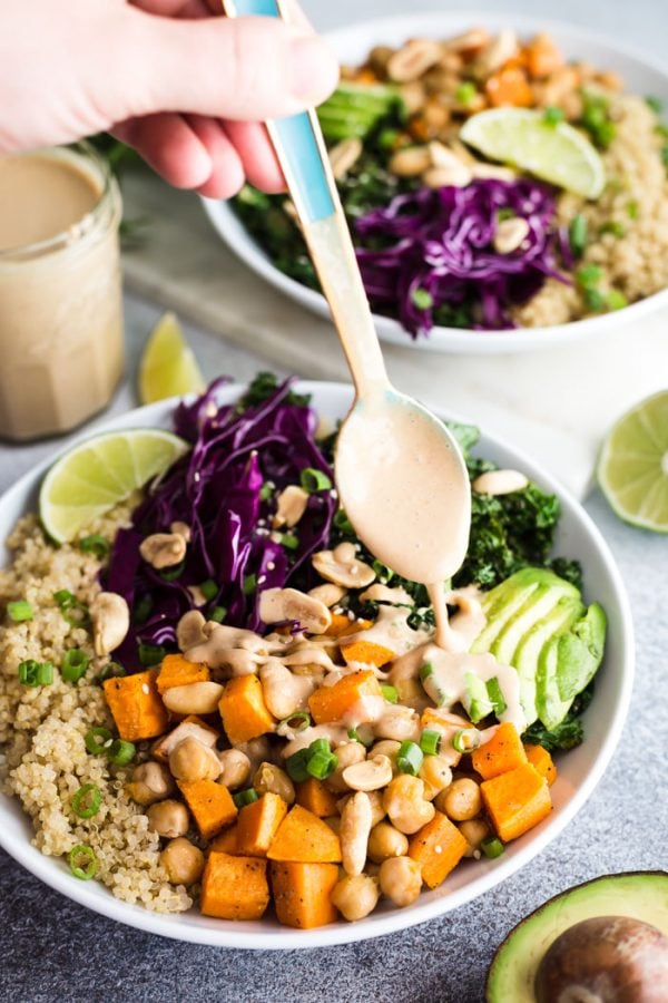 Chickpea Sweet Potato Buddha Bowl Food With Feeling