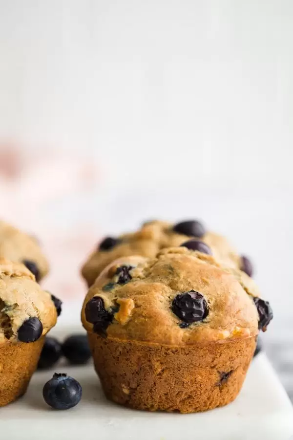 Vegan Blueberry Muffins
