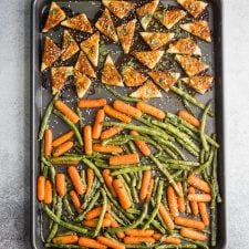 Sheet Pan Baked Tofu &amp; Veggies-image