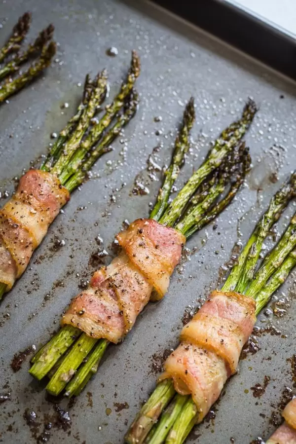 bacon wrapped asparagus baked